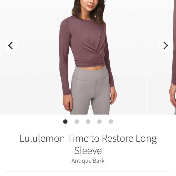Lululemon Time To Restore Long Sleeve Top - Picture 7 of 8